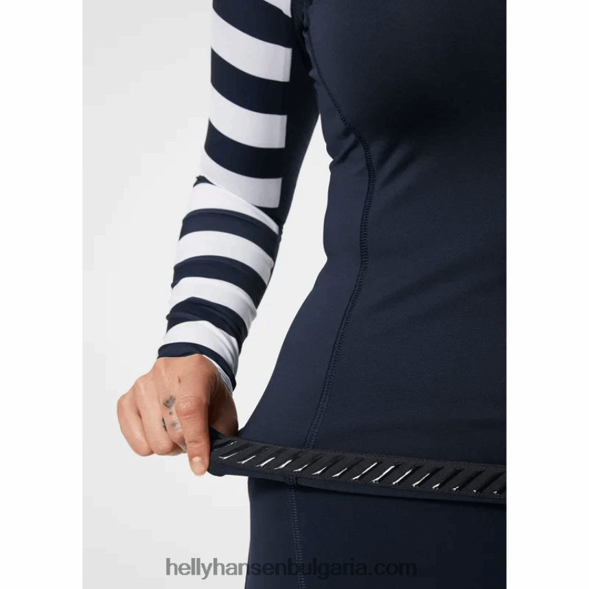 Жени дамски водни дрехи рашгард 80V22D2722 нефрит есра Helly-Hansen