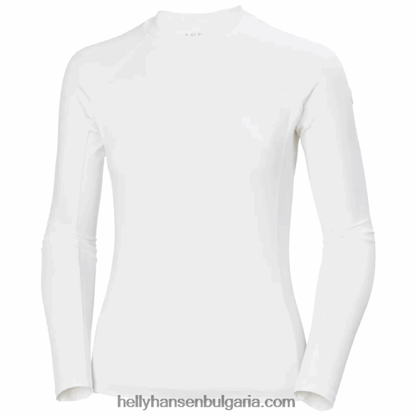 Жени дамски водни дрехи рашгард 80V22D2723 нефрит esra/морска ивица Helly-Hansen