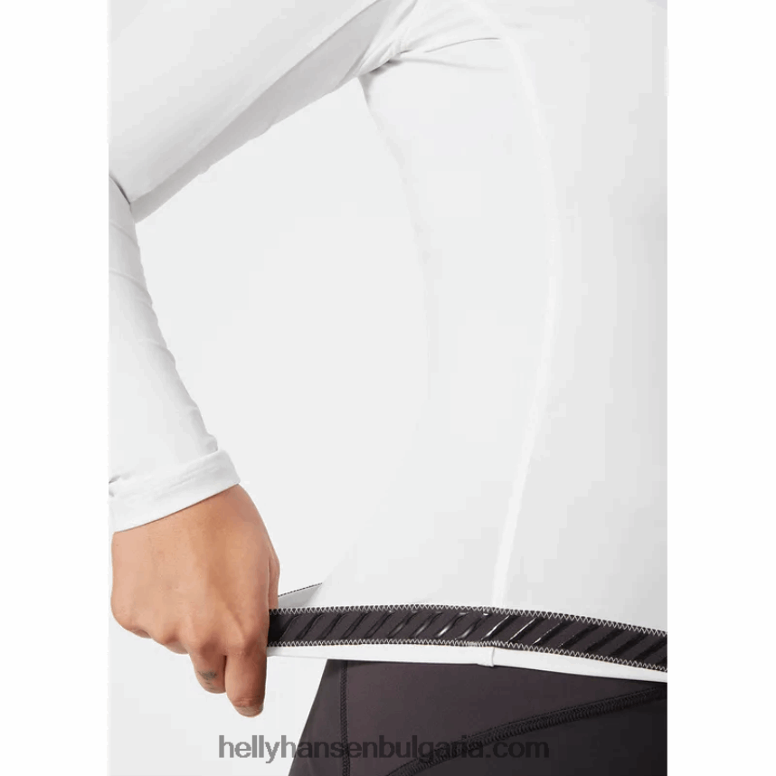 Жени дамски водни дрехи рашгард 80V22D2723 нефрит esra/морска ивица Helly-Hansen