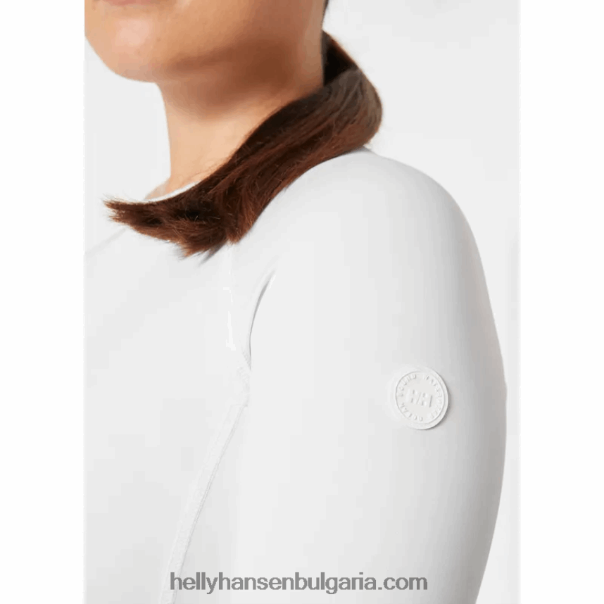 Жени дамски водни дрехи рашгард 80V22D2723 нефрит esra/морска ивица Helly-Hansen