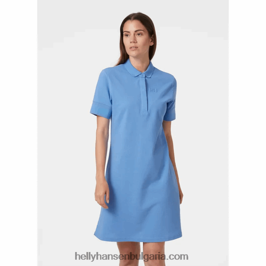 Жени дамска рокля thalia в пике 80V22D2039 морско райе Helly-Hansen