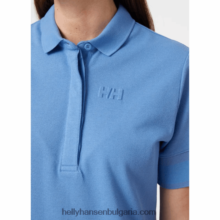 Жени дамска рокля thalia в пике 80V22D2039 морско райе Helly-Hansen