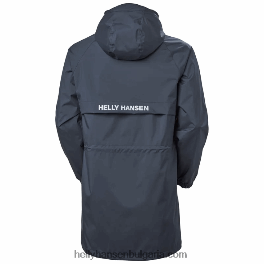 мъже мъжко активно дълго палто 80V22D274 военноморски флот Helly-Hansen