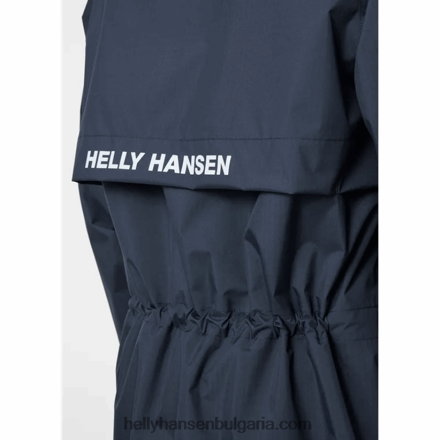 мъже мъжко активно дълго палто 80V22D274 военноморски флот Helly-Hansen