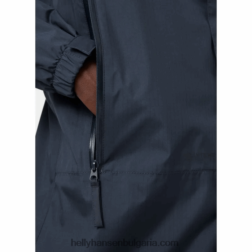 мъже мъжко активно дълго палто 80V22D274 военноморски флот Helly-Hansen