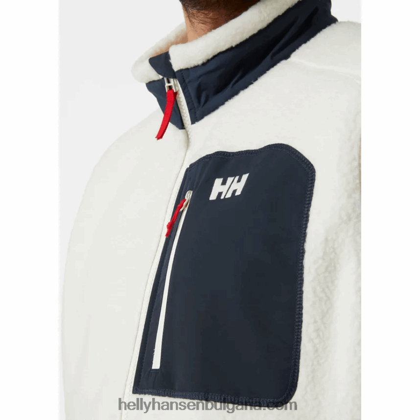 мъже унисекс панорамна поларена жилетка 80V22D300 сняг Helly-Hansen