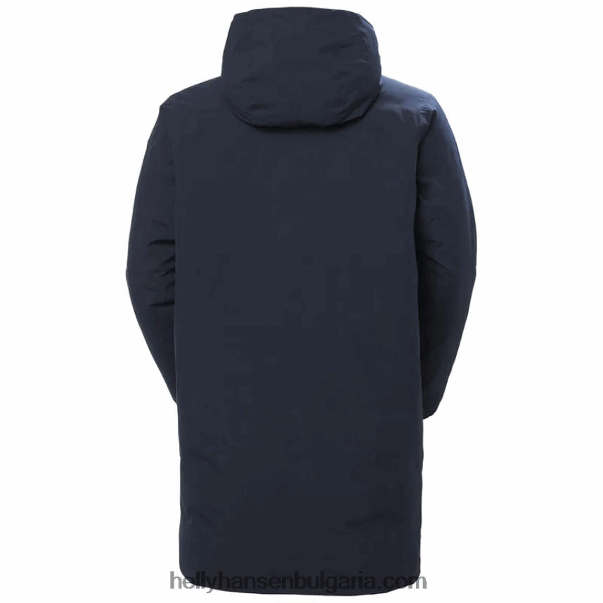 мъже мъжко градско професионално пухено палто 80V22D351 военноморски флот Helly-Hansen