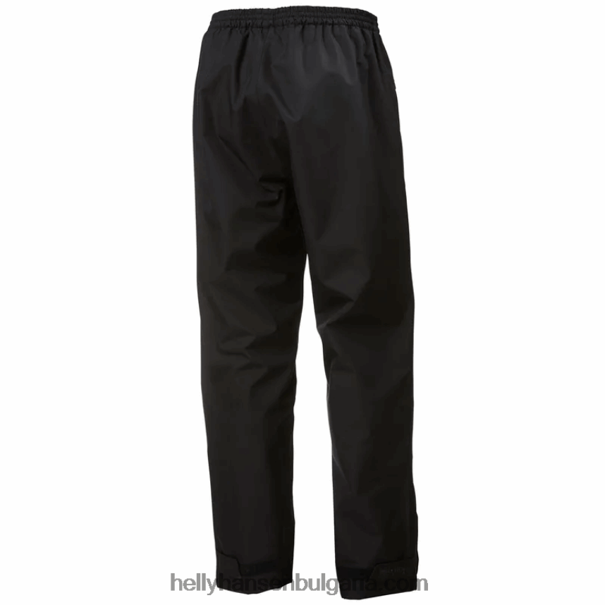 мъже мъжки водоустойчив панталон Dubliner 80V22D657 черен Helly-Hansen