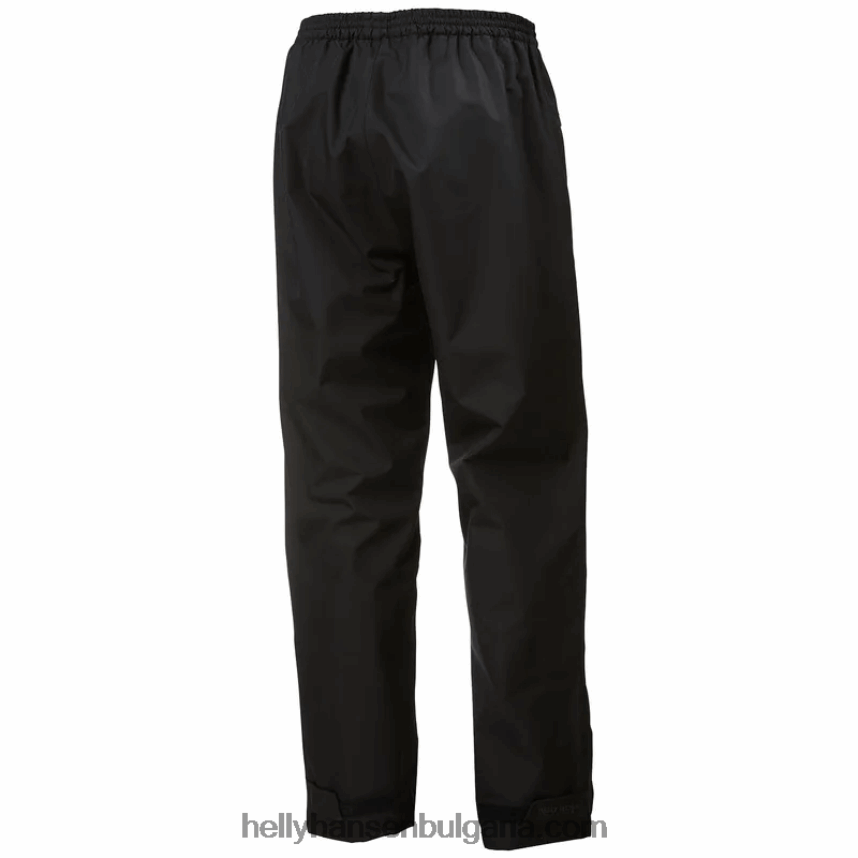 мъже мъжки водоустойчив панталон Dubliner 80V22D657 черен Helly-Hansen