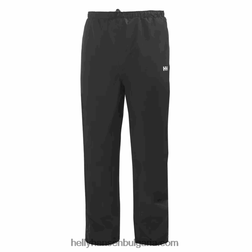 мъже мъжки дъждобран seven j 80V22D658 черен Helly-Hansen