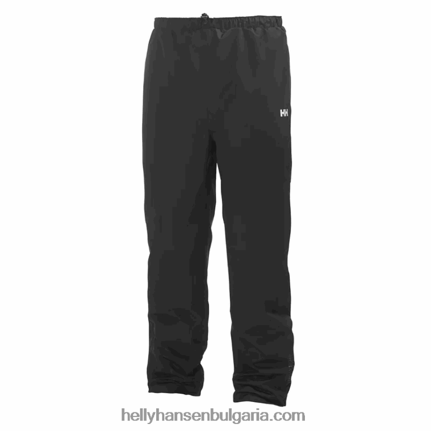 мъже мъжки дъждобран seven j 80V22D658 черен Helly-Hansen